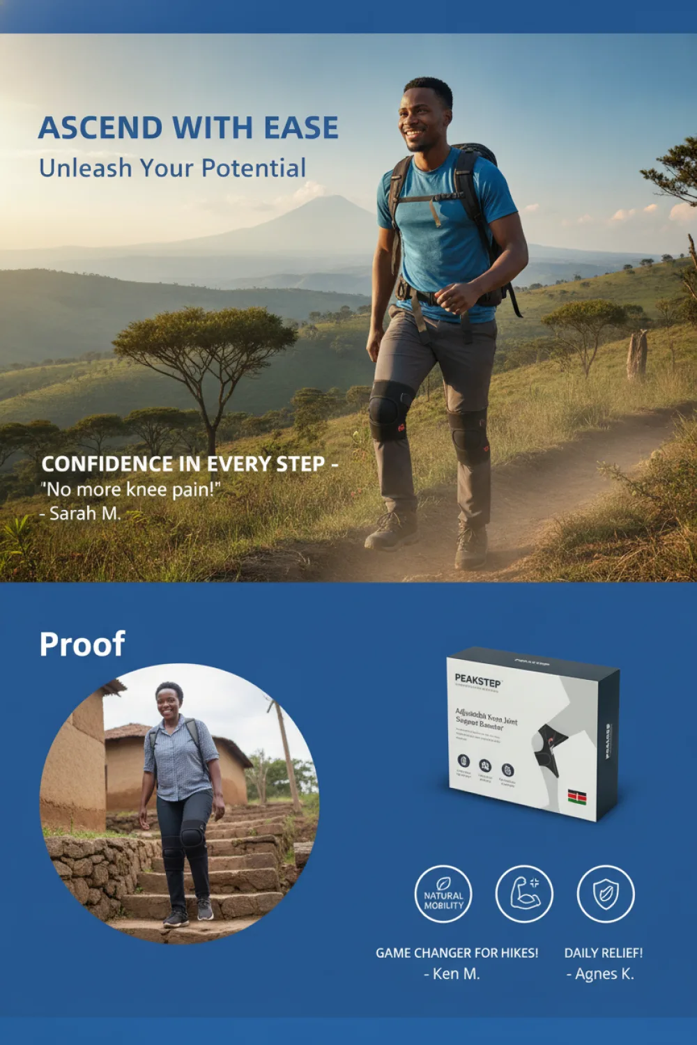 Hero + Proof