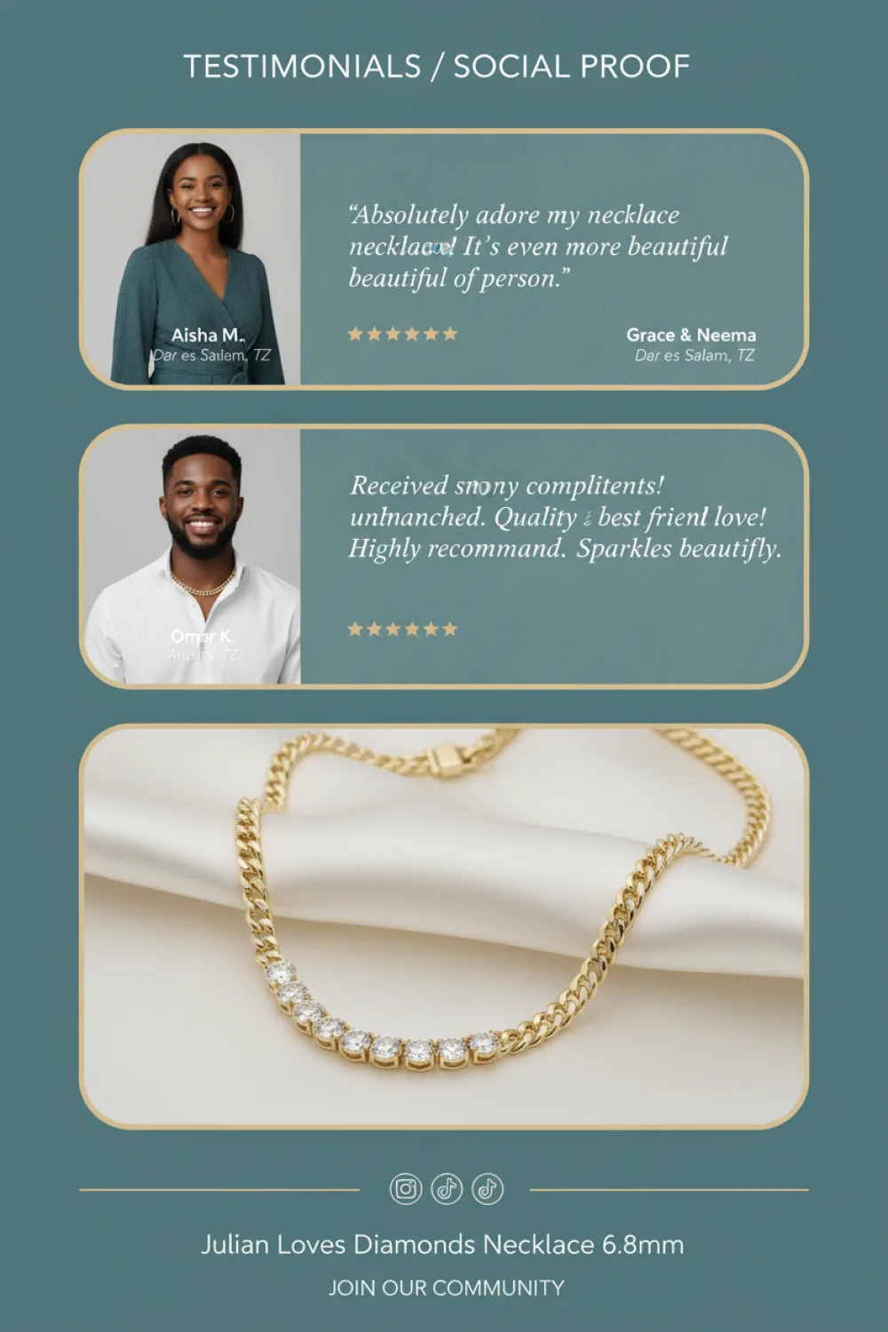Testimonials / Social Proof