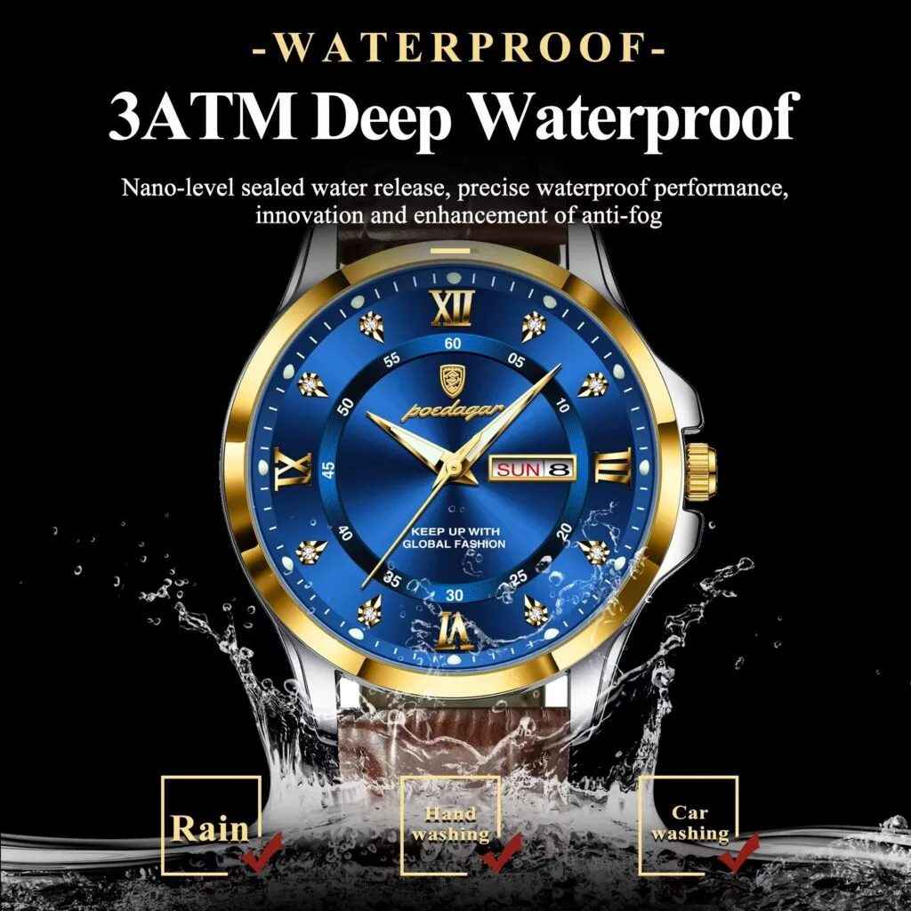 Poedegar Global Wrist Watch