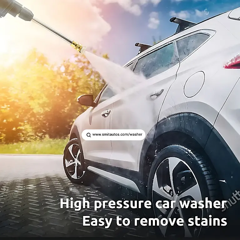 Automatic Car Wash Guns Machine Professional Car Washer Rechargeable Durable Battery Cordless Pressure Washer