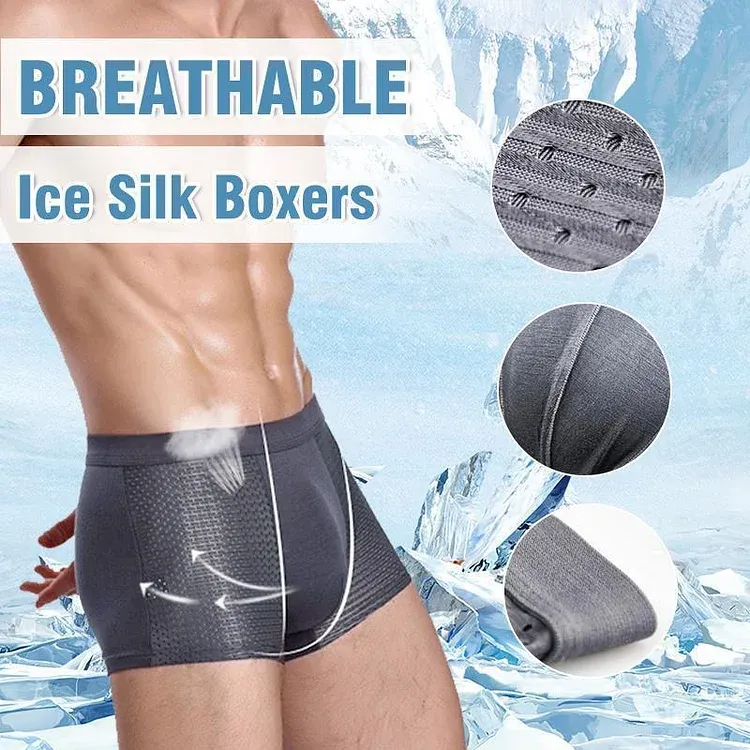 Men's Summer Modal Boxer Shorts (4-Pack)