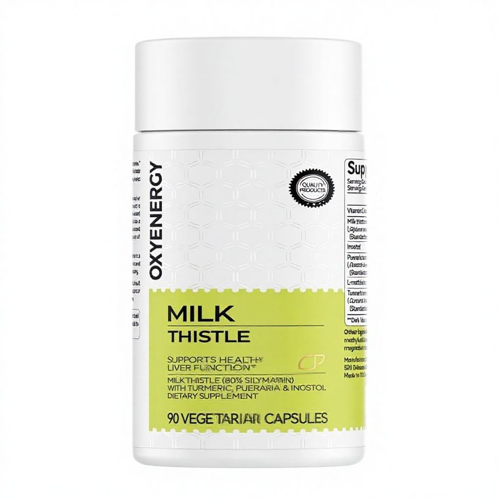 Oxyenergy Milk Thistle 300mg